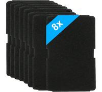 8 pezzi di filtro per asciugatrice Beko, filtri in spugna di ricambio per asciugatrice 2964840100, filtro in schiuma per asciugatrice a condensazione e a pompa di calore | 240 x 155 x 11 mm ABS