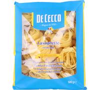 8 pezzi di lasagnette n° 202 de cecco le specialità - 500 gr