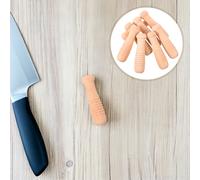 8 pezzi di manico per spatola in legno di ricambio per manico per mestolo,