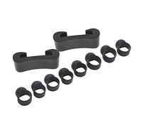 8 Pezzi di Manicotti per Tamburo per Lingua, Accessorio per Strumenti in Silicone con 2 Supporti per Bacchette, Accessorio Multifunzionale per Uso Domestico