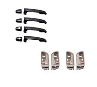8 pezzi di maniglie oscuranti e per porte interne compatibili con TOYOTA CAMRY 2002 2003 2004 2005 2006 RH:69205-AA030-B0 LH:69206-AA030-B0