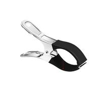 8 pezzi di mollette for appendiabiti in acciaio inossidabile, antivento in plastica, for asciugamani da spiaggia, clip for trapunte Per Balconi E Giardini(Black)