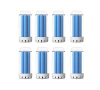 8 pezzi di pulizia per aspirapolvere ECOVACS per aspirapolvere solido compatibile con Ecovacs DEEBOT N30 OMNI/N30 PRO OMNI DSC060002 Detergente Solido Blu, Accessori di Ricambio per Robot