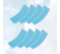 8 pezzi di raffreddamento patch di raffreddamento strisce sulla fronte