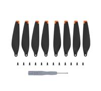 8 pezzi di ricambio di ricambio per eliche drone con accessori a vite con accessori a vite compatibili con droni da 3 pollici(Orange)