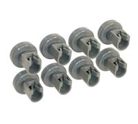 8 pezzi di ruote for cestello lavastoviglie for Aeg, Favorit, Privileg, Zanussi, accessori for kit lavastoviglie