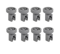 8 Pezzi Di Ruote For Cestello Superiore Della Lavastoviglie, Compatibili Con Aeg, Electrolux, Favorit, Privileg, Zanussi, Kit Di Ruote Superiori For Lavastoviglie