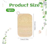 8 Pezzi Di Salviettine Detergenti Luffa, Spugne Di Decontaminazione Ecologiche, Detersivo Per Piatti Da Cucina, Strumenti Di Pulizia Durevoli, Prodotti Per La Pulizia Della Casa Cose Buone.