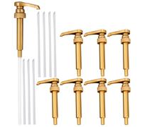 8 pezzi di sciroppo di sciroppo Dispenser Pompa di sostituzione Drink Shraps