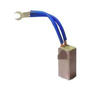 8 pezzi di spazzola di carbone J164/J204/J201/D172, for generatore di eccitazione della centrale idroelettrica nell'impianto di cemento(25x32x65 J201)