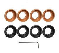 8 pezzi di tappi di copertura del motore compatibili con Avata 2, coperture di protezione del motore della pala dell'elica, accessori for droni antipolvere e impermeabili