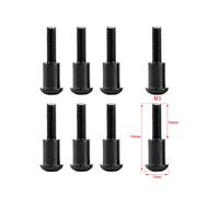 8 pezzi di viti ammortizzatore 3x16mm 3x19mm per upgrade di auto RC