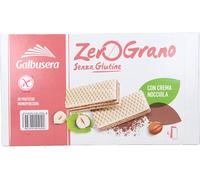 8 pezzi di wafer zerograno galbusera con crema alla nocciola senza glutine - 180
