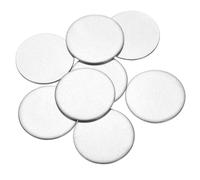 8 Pezzi Disco Acciaio Inox, 1 21/32\" Diam 0.07\"(1.8mm) Spess per