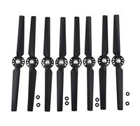 8 pezzi eliche per Yuneec Q500 Typhoon 4 carati fotocamera Drone parti di chiusura rapida auto-inibizione puntelli (nero)