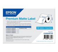 8 pezzi Epson Premium Matte Label Die-CutRoll Etichette/etichette C33S045740