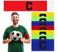 8 pezzi Fasce da calcio Fasce da capitano della squadra di calcio Fasce da