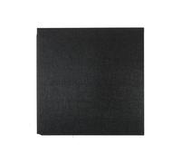 8 pezzi feltro bordo piastrelle piazza avviso sughero autoadesivo spille bacheca con puntine for foto promemoria home office decorazione della parete per Foto e Appunti(Black)