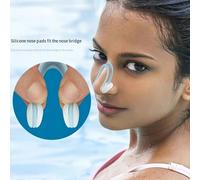 8 pezzi Fermanaso per nuoto, Accessori per nuoto, Fermanaso per allenamento, Attrezzatura per immersioni, Previene l'ingresso dell'acqua nel naso, Previene il soffocamento sott'acqua, Fermanaso Tagli 