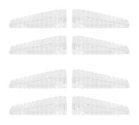 8 Pezzi Fermaporta di Sicurezza in PVC per Porte Interne, Uso Domestico | Protegge i Piccoli, Scelta Multi-pack, Adatto a Superfici a Pavimento, Portatile e Pratico