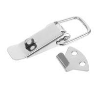 8 pezzi fibbia for bagagli in acciaio inossidabile, grande serratura, piccola molla, chiusura a scatto, gancio for porta del rimorchio Per Cassetto(7.50X3.20X1.20CM)