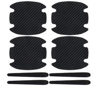 8 pezzi fibra di carbonio per maniglia della portiera dell'auto per MG Astor | ab 2021,Auto Car Door Bump Protector Sticker Bordi Portiera Auto