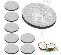 8 Pezzi Filtri Disco per Borraccia Brita, Riduzione Cloro, Metalli Pesanti e Impurità, Compatibile con Borraccia Brita Fill and Go, Filtro Acqua Potabile, Microparticelle, Migliora il Gusto