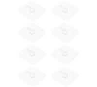 8 Pezzi Ganci Adesivi Per Sospensione E