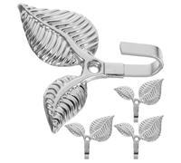 8 Pezzi Gancio Foglia In Per Asciugamano Accappatoio Cappotto