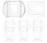 8 Pezzi Gancio Interlocking per Specchi e Quadri Clip Adesiva