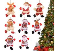 8 Pezzi Gnomi Natalizi Gnomo Natalizio Piccolo, Decorazioni Natalizie Folletti Natalizi, Babbo Natale Decorazioni Albero di Natale, Gambe Lunghe (A)
