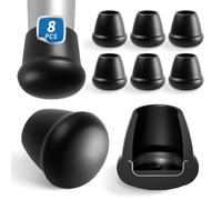 8 Pezzi Gommini per Sedie, Rotondi Tappi in Silicone per Gambe Delle Sedie, Proteggi Gambe per Mobili, Elastiche, per Mobili Sgabelli Tavoli Divani Sedia da giardino (Ambito di applicazione16-19mm)