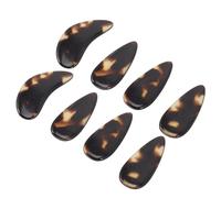 8 Pezzi Guzheng chiodi guzheng protezioni per unghie scelta del pollice guzheng unghie delle dita pollice raccoglie guzheng maggiore strumento a corda unghie finte scegliere