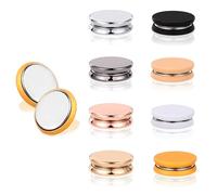 8 Pezzi Hijab Pin Magnetico, Forti Magneti per Hijab Multiuso Colorati Magneti Hijab Spilla Senza Spilla Bottoni Spille Hijab per Donne Abbigliamento Vestiti Sciarpe (Opaco+Placcatura)