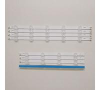 8 pezzi LED Striscia di retroilluminazione for LG 39LN5757 39LN5758 39LN575R 39LN575S -ze Kit di bar di luci televisive PORTATO Gruppo musicale Pola2.0 39 "a b Tipo Facile da installare ( Color : 1 se