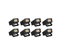 8 Pezzi Luci Stroboscopiche per Feste, Luci Stroboscopiche un LED Luminose Luci per Feste Fase di Controllo Della Velocità del Flash Regolabile