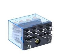 8 pezzi LY4NJ HH64P Mini relè P143 14 pin 10 A con LED Relè intermedio 12 V CC 24 V CC 220 V 10 A Relè di commutazione for uso generale(AC,36V)