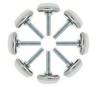 8 pezzi M6 X 23 28 mm Piedini di livellamento for mobili con vite regolabili for sedie Macchina industriale