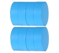 8 Pezzi Magnetici per Sacche Sous Vide in Silicone Blu, Riutilizzabili | Tenuta Magnetica Forte, Impermeabili e Bordi Lisci, per Cottura e Sacche che Restano Immerse