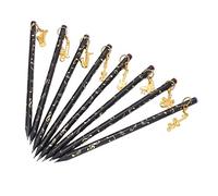 8 Pezzi Matita Musicale Matite per Note Musicali Assortiti Strumenti Musicali Modelli Pendente Set di Cancelleria Kit per Pittura Scrittura Ufficio Scuola