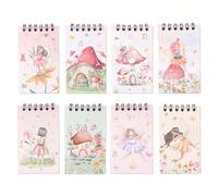 8 pezzi Mini libri da bagno per bambini, design assortiti, adatti come regali per feste di rivelazione del sesso del bambino, regali di peluche per feste di primo compleanno, premi per giochi di festa