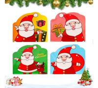 8 Pezzi Mini Taccuino Natalizio per Bambini Quadernino Piccolo 23.8 * 12.3cm Mini Quaderni di Natale Portatili Taccuini Tascabili Portatili per Bambini Taccuino Tascabile