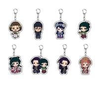 8 Pezzi Monologo Della Speziale Figura Portachiavi Anime Apothecary Girls Diaries Carino Ciondolo Acrilico Keychain Decorazioni Set