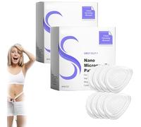 8 Pezzi Nano Microneedle Patch,Promuove Il Contorno Del Corpo,Cerotto Invisibile per Il Controllo Della Sazietà a Base Di Essenze Vegetali,Design Leggero per Evidenziare Le Linee Del Corpo