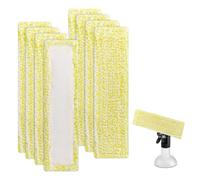 8 Pezzi Panni di Ricambio per Kärcher WV Lavavetri Accessori Kit, per Kärcher WV2 WV5 WV6 Plus Premium Panni in Microfibra, per Pulizia Delle Finestre