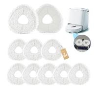 8 Pezzi Panni per Narwal Freo Z Ultra/Freo X Ultra/Freo X Plus/Freo Mop Panni Lavabili e Riutilizzabili di Ricambio Robot Aspirapolvere Accessori（Bianco）