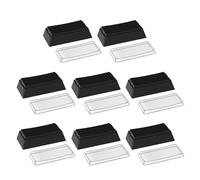 8 pezzi PBTS vuoti non incisi tappi chiave per interruttori MX sublimati con il doppio dell'altezza del profilo originale sublimato
