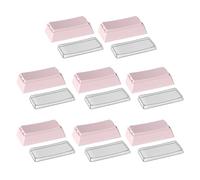 8 pezzi PBTS vuoti non incisi tappi chiave per interruttori MX sublimati con il doppio dell'altezza del profilo originale sublimato