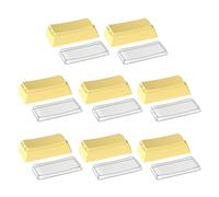 8 pezzi PBTS vuoti non incisi tappi chiave per interruttori MX sublimati con il doppio dell'altezza del profilo originale sublimato