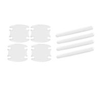 8 Pezzi Pellicola Protettiva della portiera dell'auto Maniglia,per Citroen C4 Cactus Protezione AntiGraffio Adesivo Accessori Auto,E/Transparent